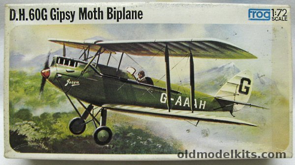 Frog 1/72 DH-60G Gipsy Moth, F169 plastic model kit